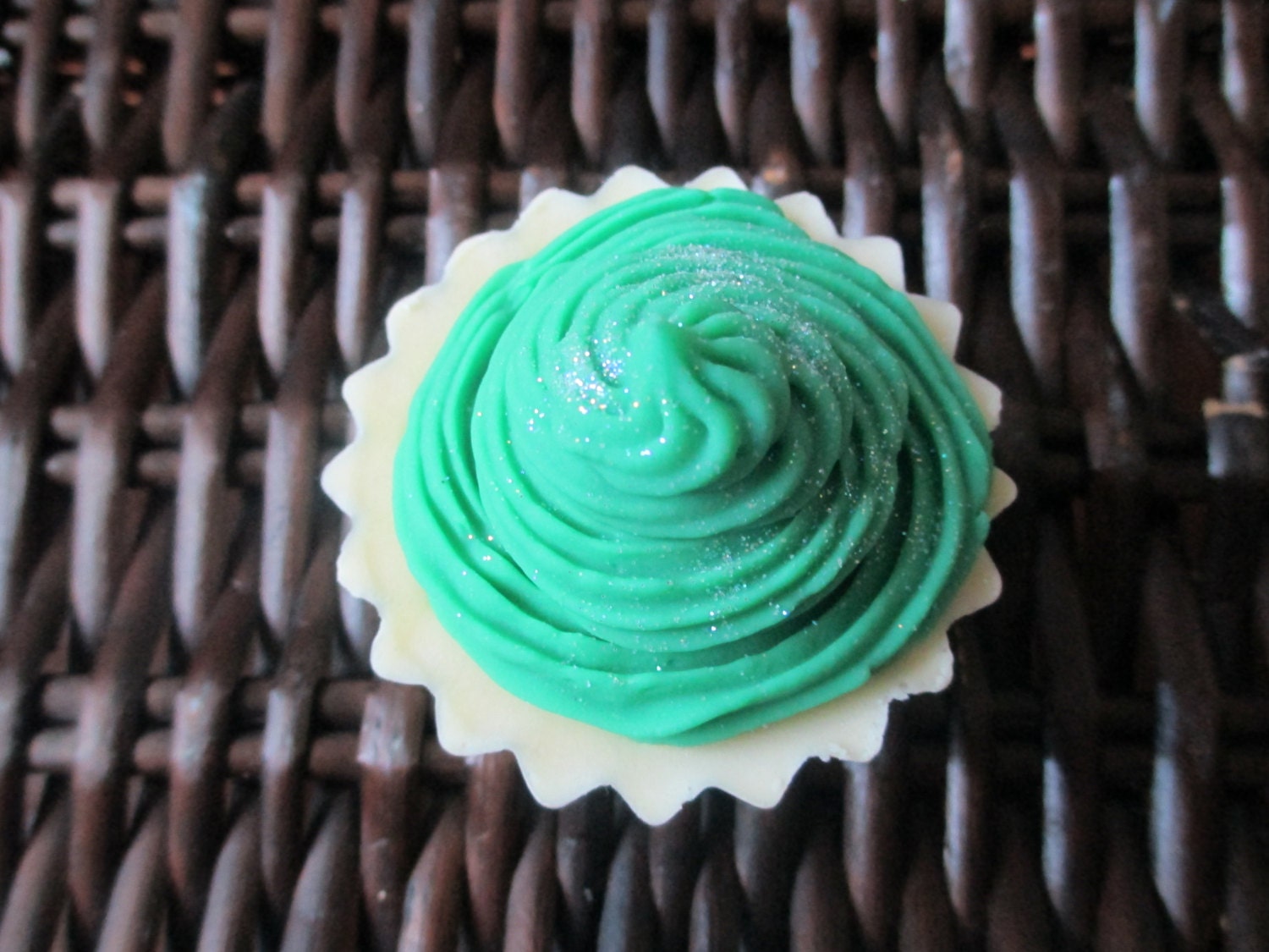 Spiced Cranberry Goat Milk and Shea Butter Soap Cupcake