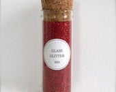 German Glass Glitter - 1 oz Red