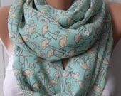 Circle Scarf  Infinity Scarf  Tube scarf... It made with good quality CHIFFON fabric