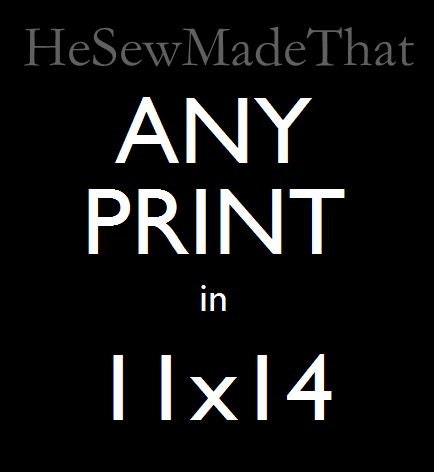Any Keep Calm Sign from My Store 11x14 Glossy Print