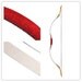 show it off to friend hunting 20-80lbs White Pigskin Recurve longbow brand longbowmaker