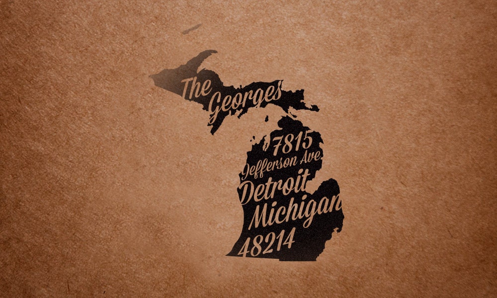 State Custom Return Address Stamp - Any State