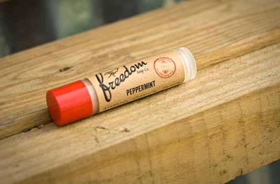 Peppermint Lip Balm, All Natural, Handmade, Hand-Crafted