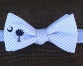 South Carolina Seersucker Bow Tie