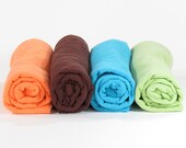 Set of 4 Cotton Gauze Swaddle Blankets - Baby Boy Receiving Blanket - Large and Lightweight Baby Swaddling Blanket -