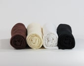 Modern Mix - (4) Gender Neutral Swaddle Blankets - Receiving Blankets - Lightweight Swaddle Wrap - Newborn Photo Prop - Single Blankets