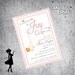 Retro Baby Shower Invitation - BUNDLE OF JOY Printable
