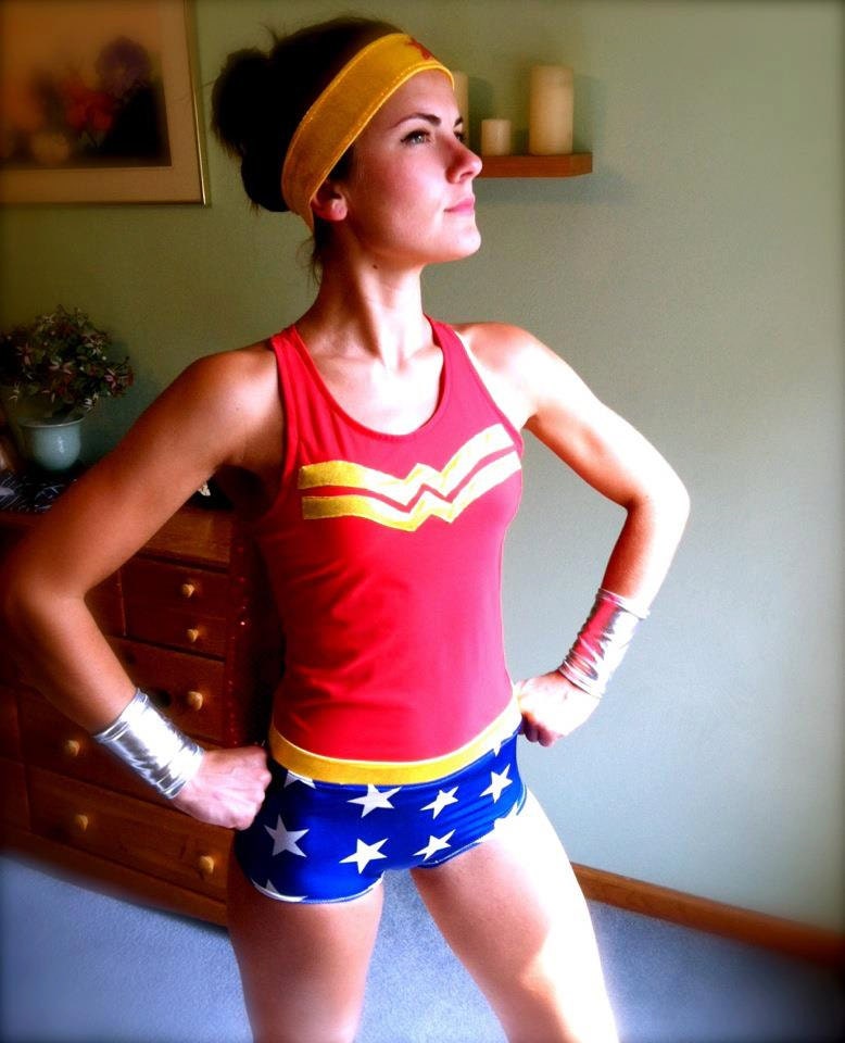 Reserved order for Beth Wonder Woman inspired Running Costume