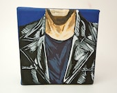 Doctor Who Ninth Doctor small canvas painting
