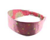 Woman's Reversible Headband, Cotton, Ready to Ship