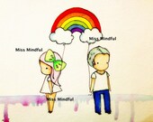 Rainbow Cloud Balloons - Miss Mindful
