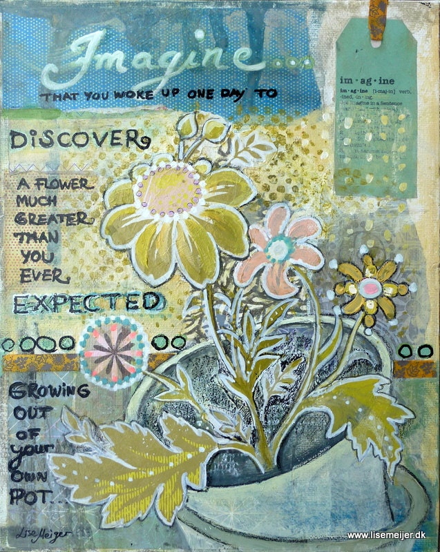 Imagine - Art Print 21 x 30 cm/ 8,3 x 11,8 in