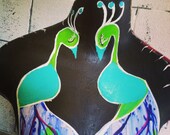 Peacock Dusted Mannequin