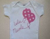 Personalized Balloons Onesie Il_170x135
