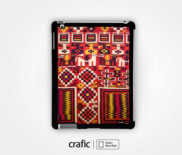 Night Tent Pattern iPad Case - New iPad/iPad 2