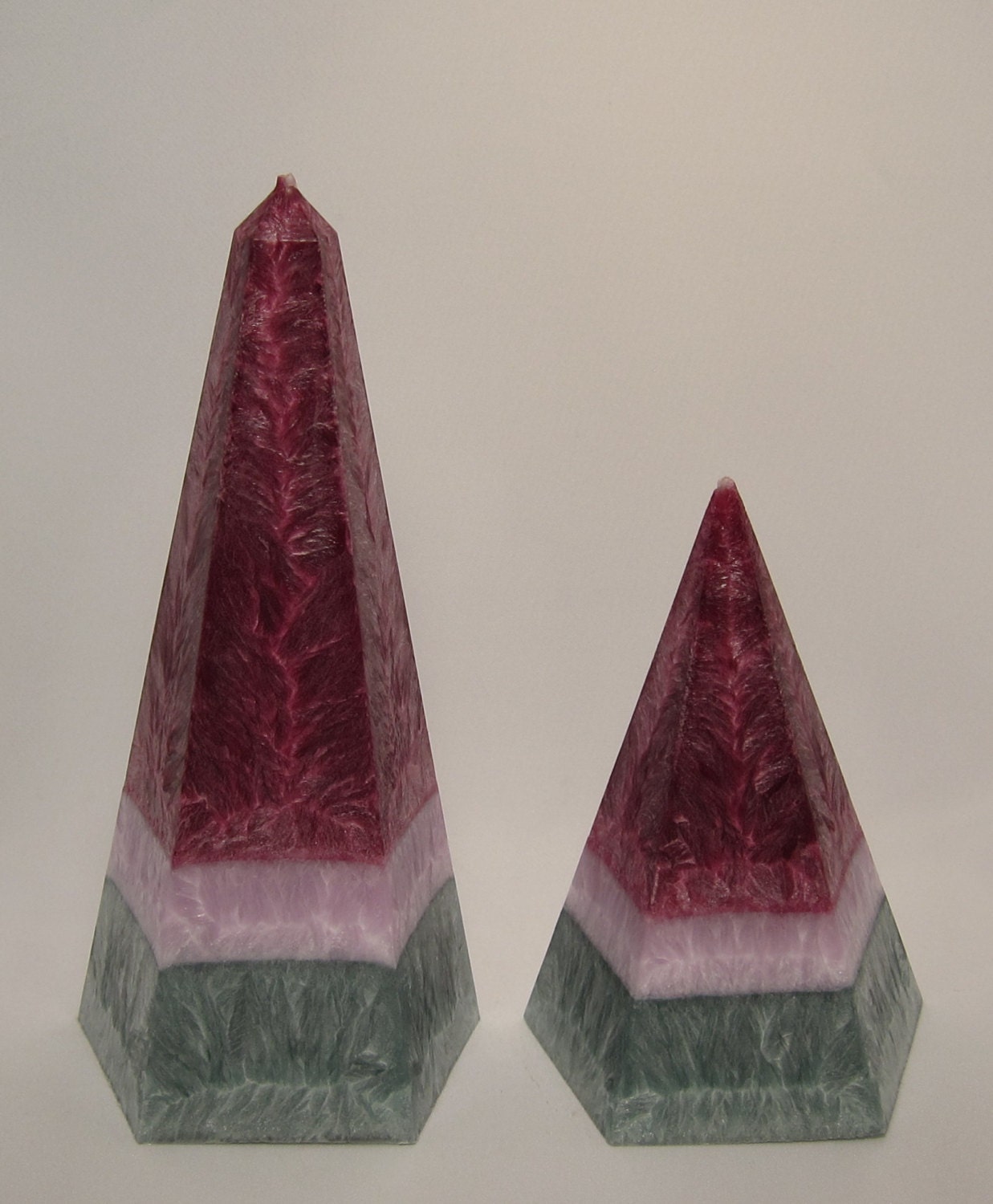 Pyramid Candles 100 Natural Vegan Wax by Corscandles on Etsy