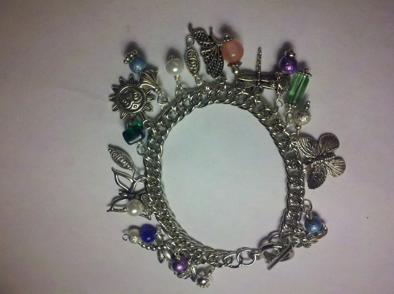 Simply Charming Bracelet - It's Spring, Charm Bracelet, Silver Charm Bracelet