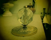 Crystal & Brass Antique Door Knob