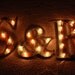 24" Rusted metal letter, light, distressed, wedding, vintage chic, decor