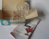 The Original Candle Vase, New In Box with Instruction Sheet, Vintage Flower Arrangement Tool, Flower Frog 1950's or 1960's