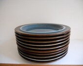 Arabia Finland Bread Plates - Set of 10