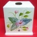 Shabby Painted Tissue Box Holder