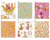 Toddler bedding set in Alexander Henry Once Upon a Time