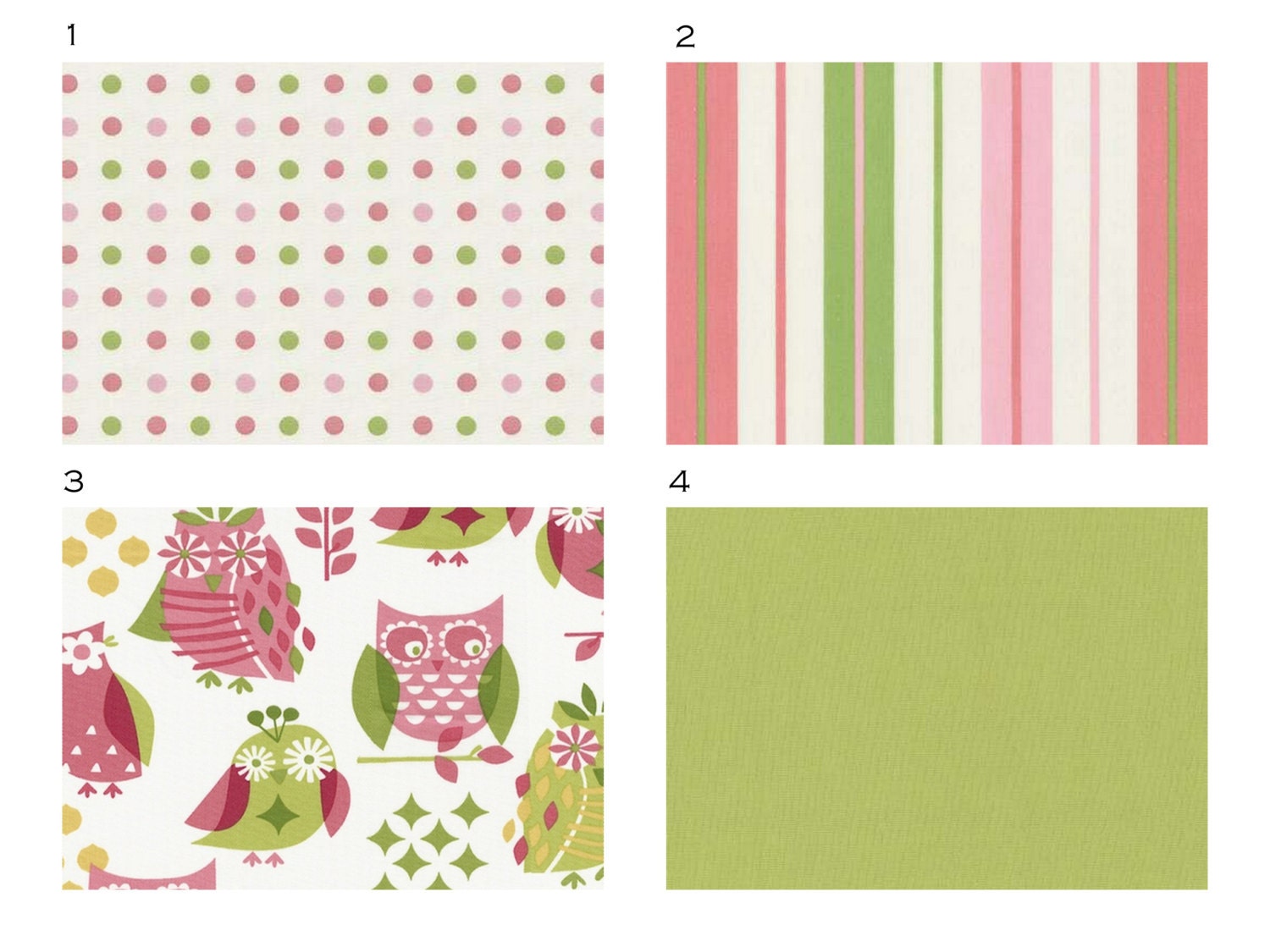 Toddler bedding in Carousel Designs' Pink & Lime