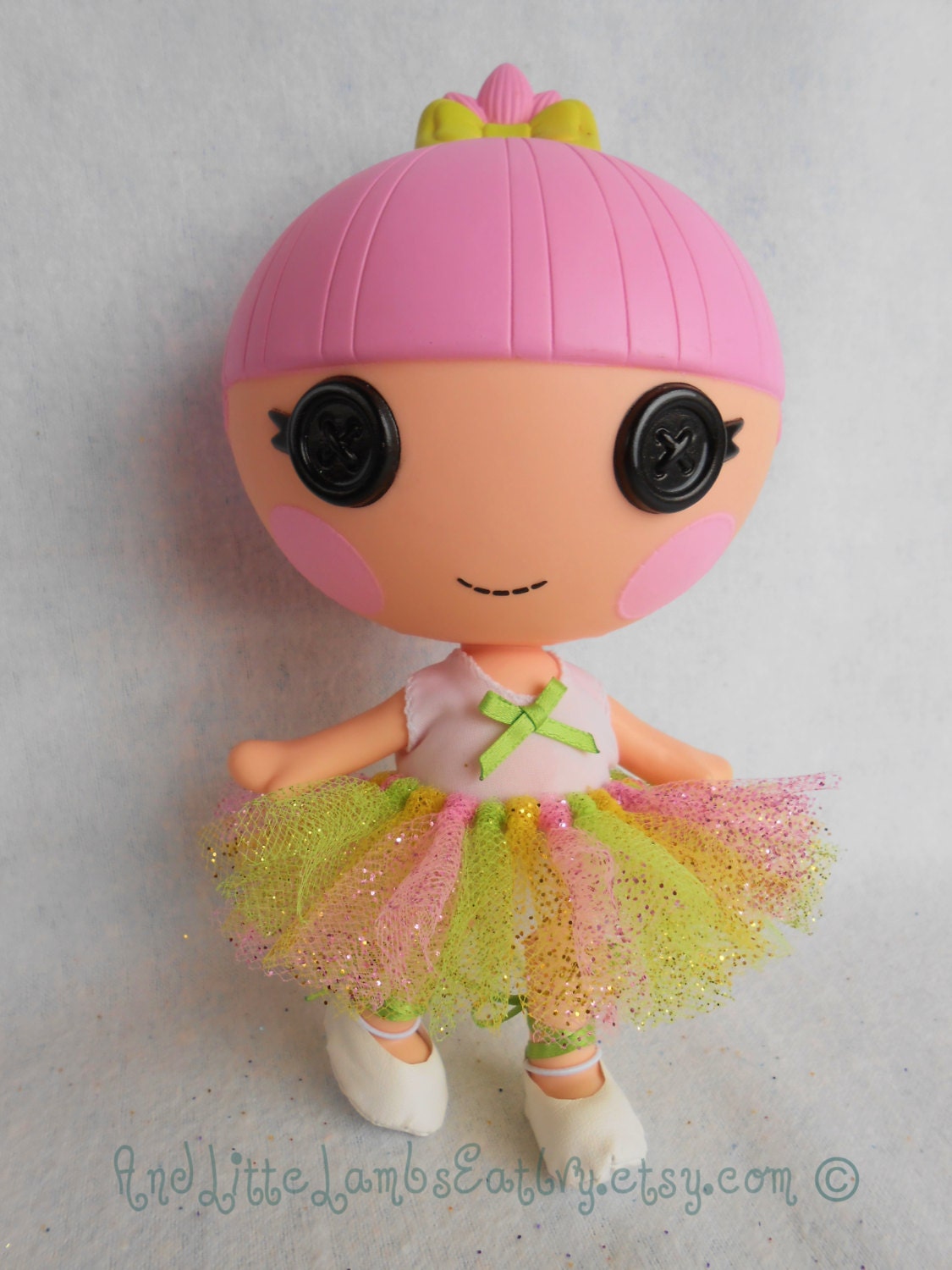 Lalaloopsy Littles - Custom Glitter Sparkle Tutu - Made to Order - You Choose the Colors - TUTU ONLY