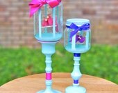 Two Lovely Lovebirds - Valentine's Day Decoration - Customizable