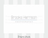 OOAK Premade Logo Design - Striped Colorful Photography