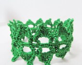 Crochet Bangle Bracelet