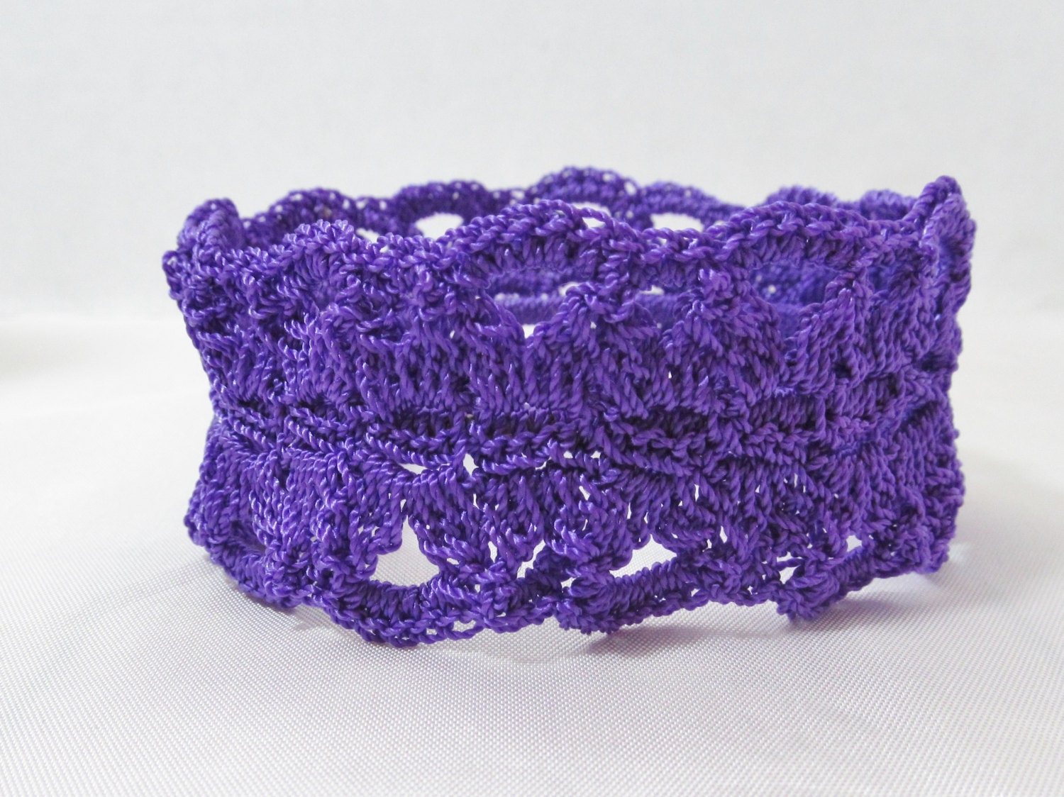 Crochet Bangle Bracelet