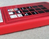 iPhone 4 case LONDON Telephone British Rubber iPhone 4 Case, iPhone 4S case - Featured in German Magazin