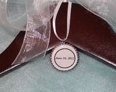 This is an Add-On for a Date Charm for a Personalized Hanger Already Purchased - Date Add-On Jewelry Charm for Hanger