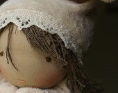 Waldorf Doll - Organic - Waldorf baby doll - Waldorf pocket doll - small waldorf doll - steiner doll - cloth doll - puppen