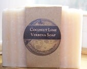 Coconut Lime Verbena Soap // Vegan and Handmade // Unisex Scent