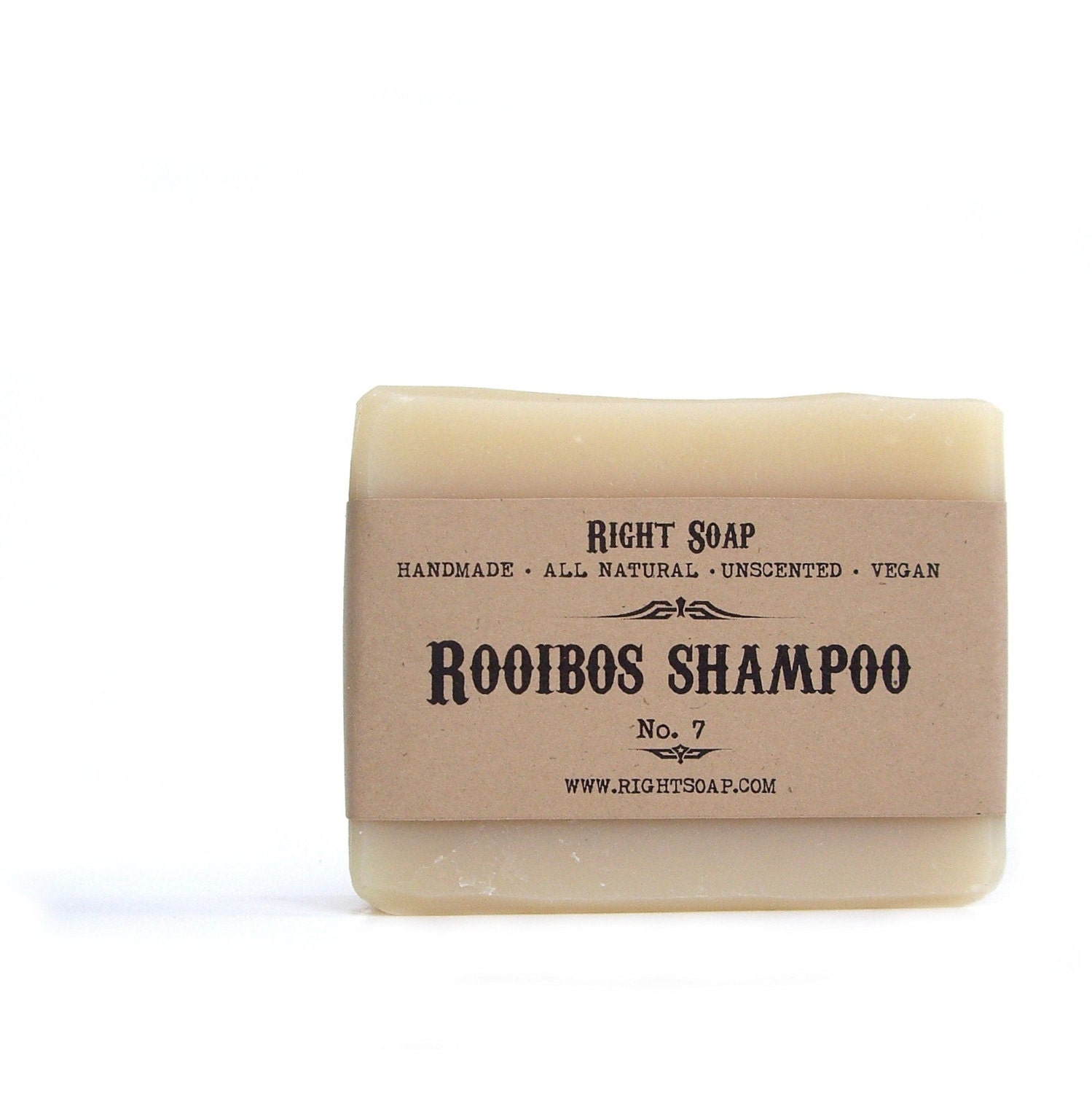 Rooibos Soap Shampoo - All Natural soap, Unscented Soap, Vegan Soap, men soap - RightSoap