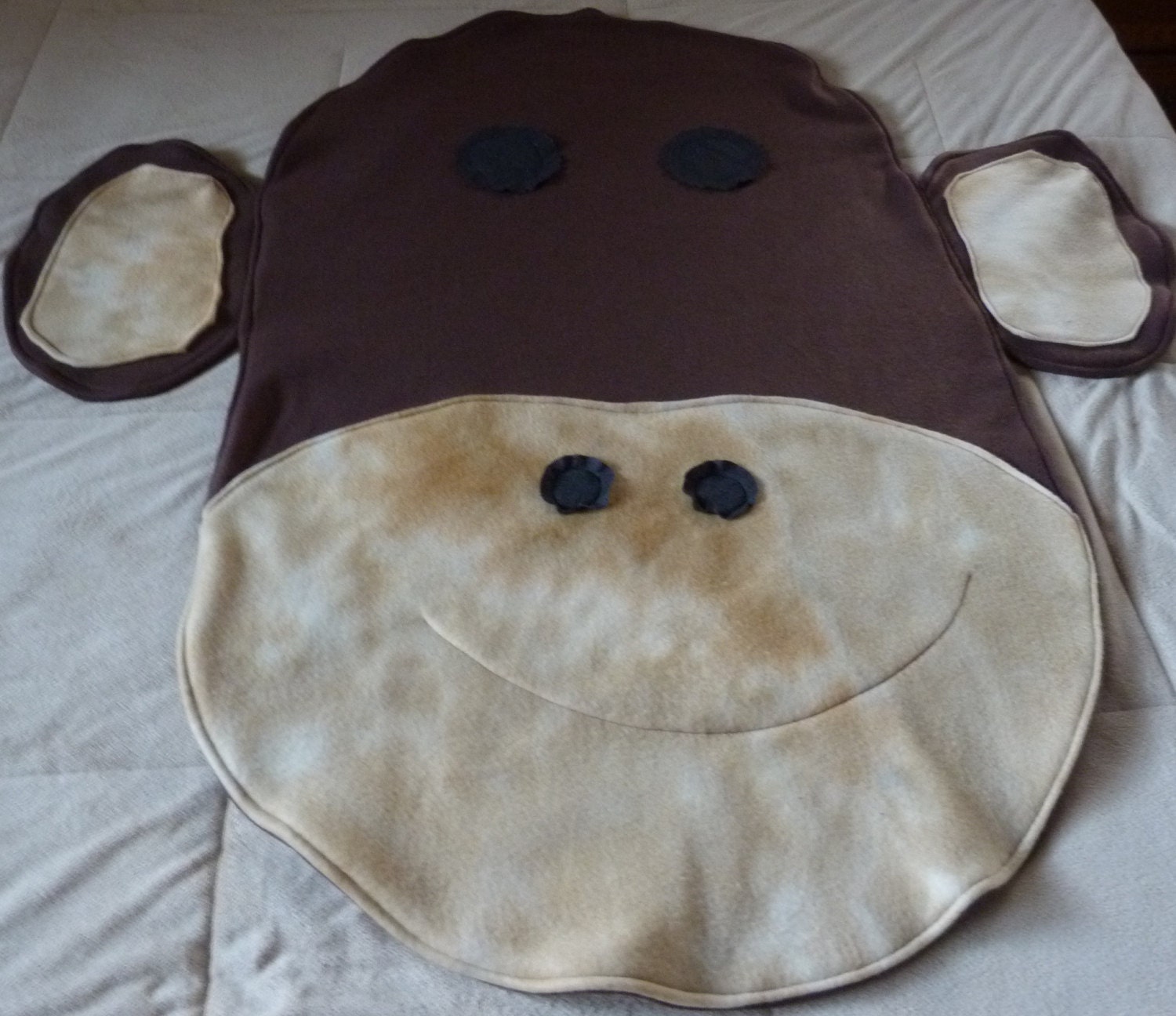 Monkey Blanket  Floor Mat  Play mat or rug
