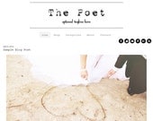 Blogger Template - Premade Design - The Poet