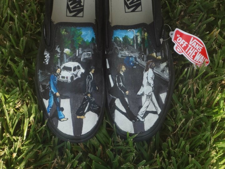 hand painted custom canvas shoes