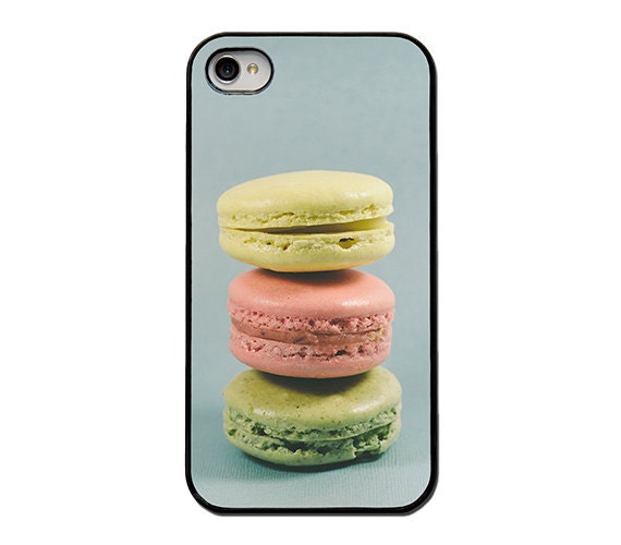 Macarons Iphone case - Iphone 4 case - Iphone 5 case - macarons tower - girly Iphone case - macarons - colorful iphone case - girly