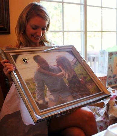 Get Engaged with this Personalized Photo Picture Puzzle and Custom Puzzle your choice of piece count