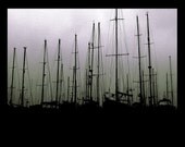 Just before the hooley (at Poole yacht yard)