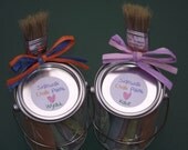 Personalized Sidewalk Chalk Paint Party Favors
