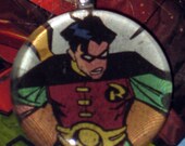 Robin Tim Drake Glass Pendant