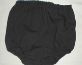 Plain Black Short  diaper cover  unisex girl boy craftsbycarlo