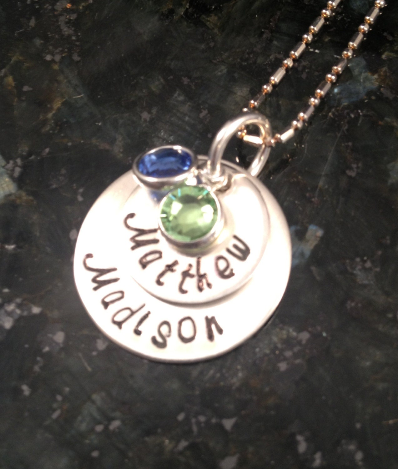 Necklaces For Mom With Kids Birthstones