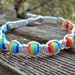 Gay Pride Jewelry Hemp Bracelet Rainbow Made To Order