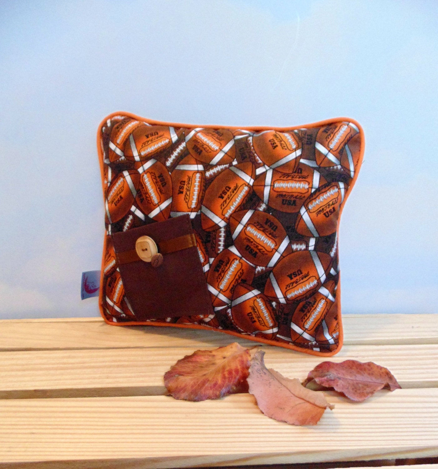 Sports Tooth Fairy Pillow, Boys Tooth Fairy Pillow, Football Pillow, Football Tooth Fairy Pillow